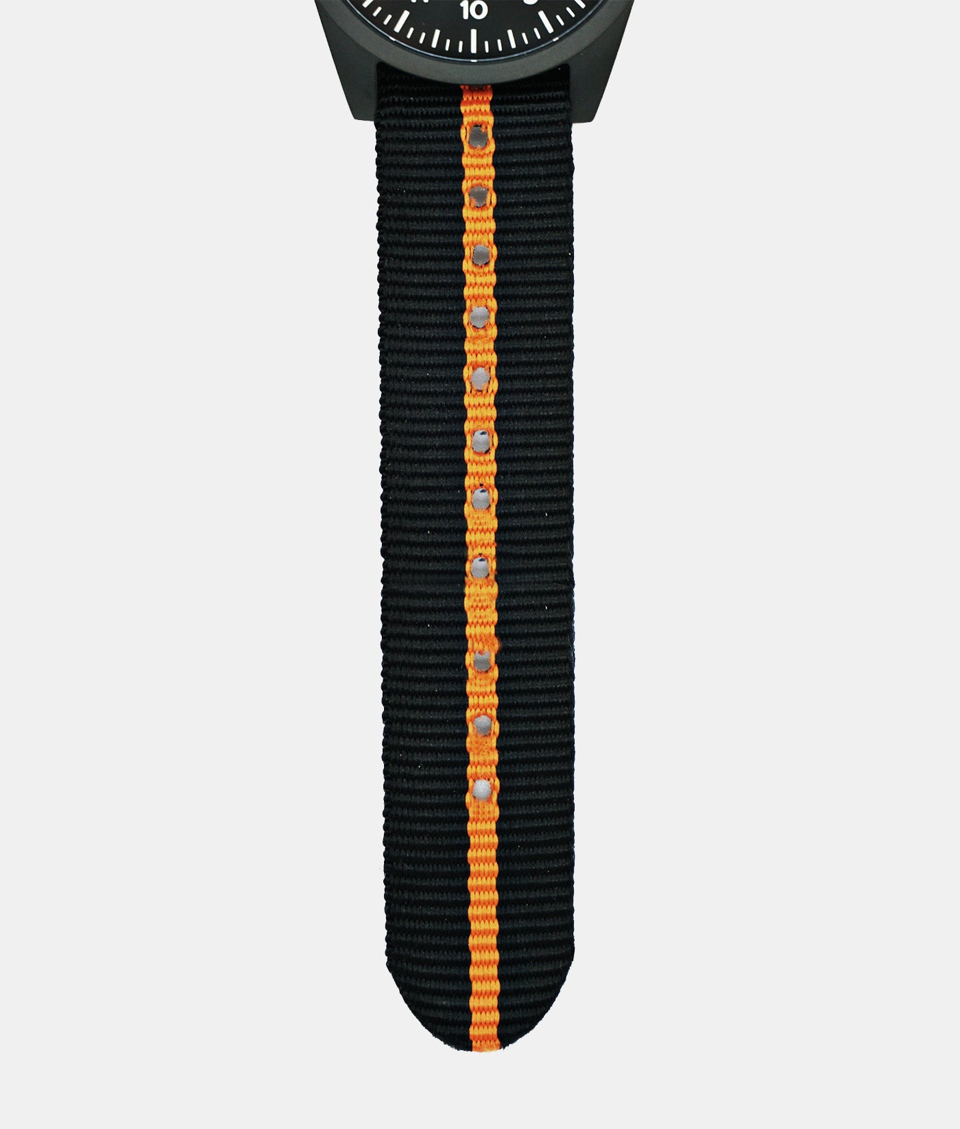 Black & Orange Nato Strap Only