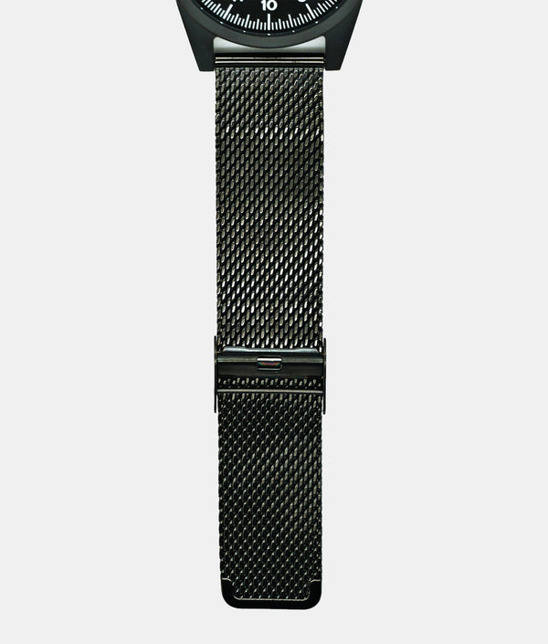 Black PVD Stainless Steel Milanese Strap Only