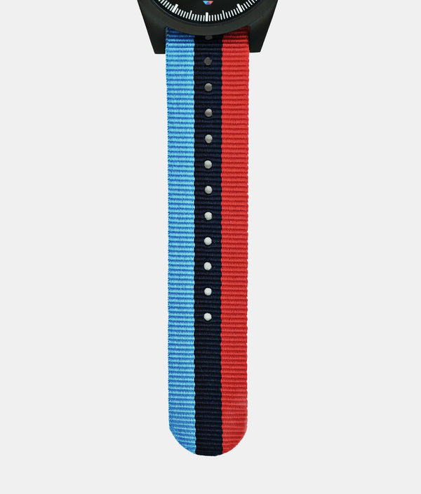 Red & Purple Nato Strap Only