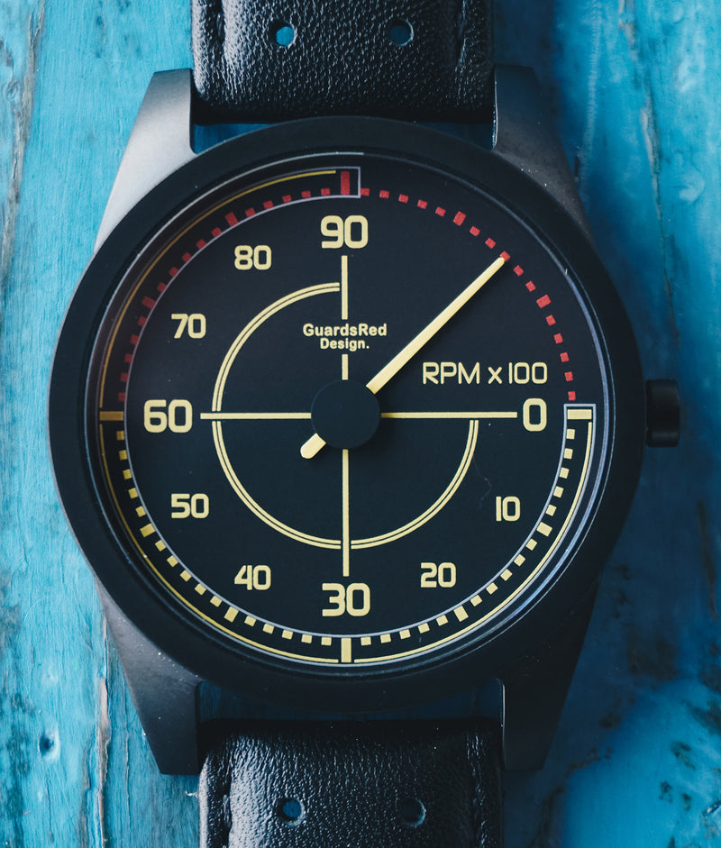 G5 Delta - Black-White Automatic Titanium Swiss Sport Chrono Watch (Bl
